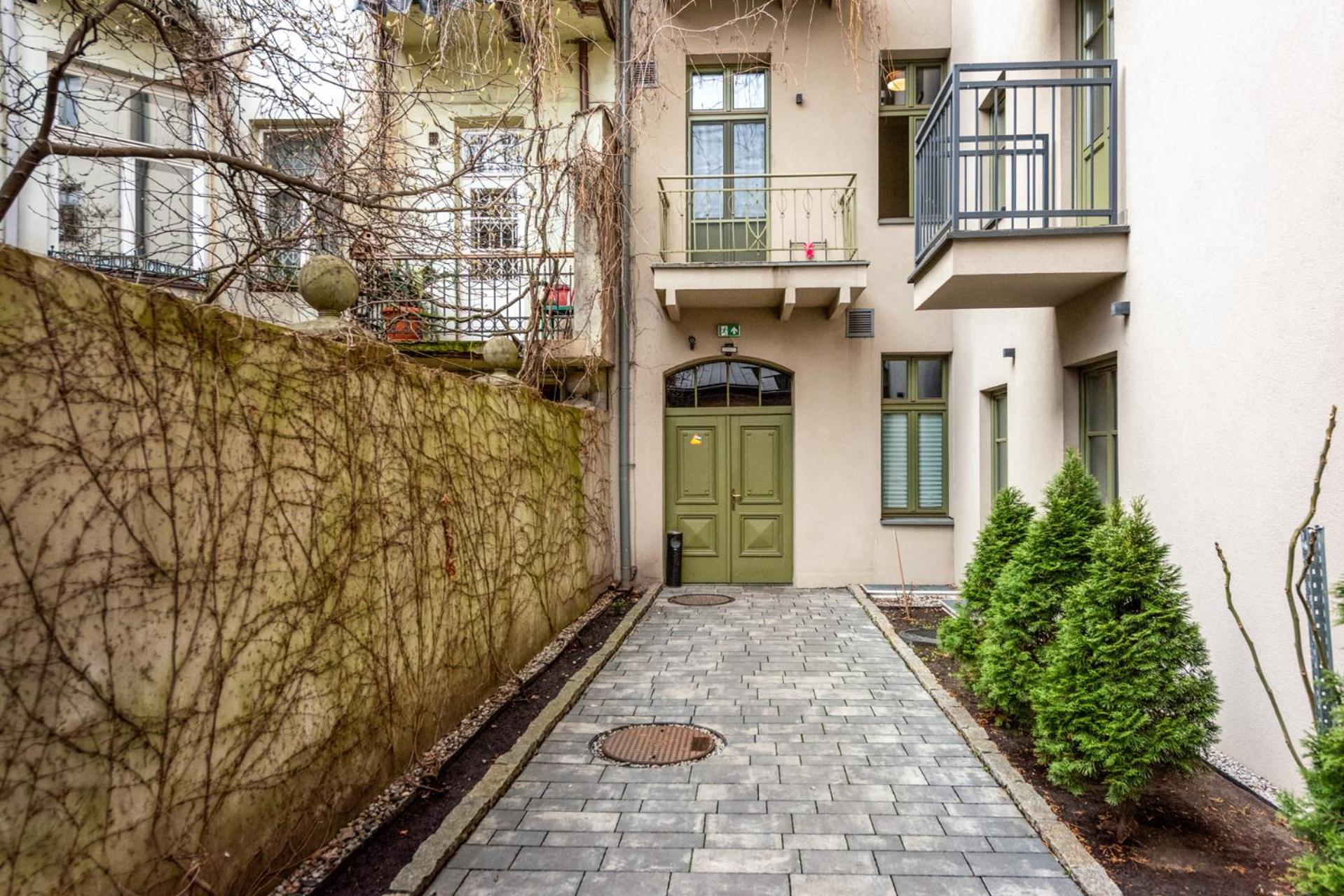 Modern Apartment Arizona Studio Old Town Dietla Balcony Krakow Exterior photo