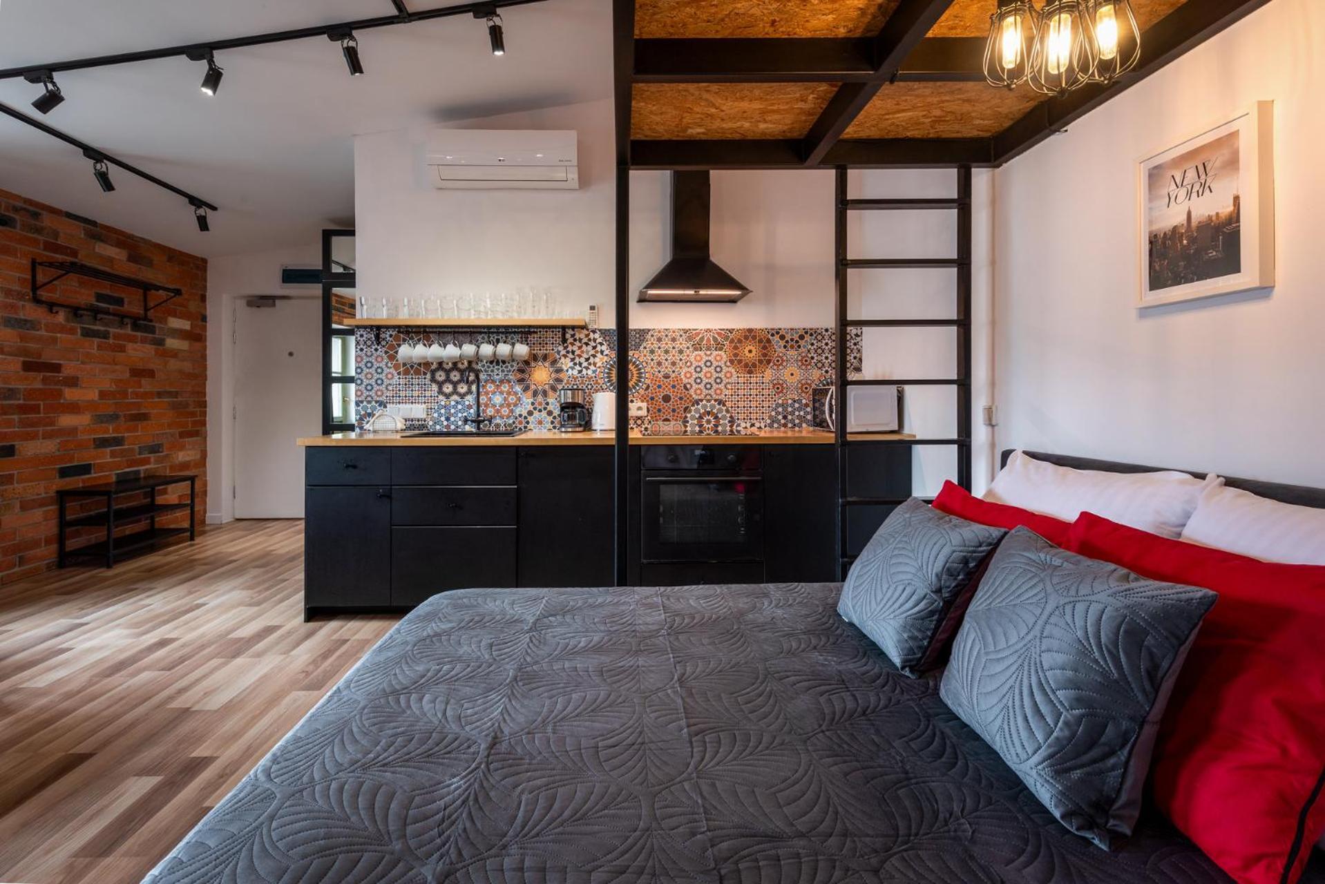 Modern Apartment Arizona Studio Old Town Dietla Balcony Krakow Exterior photo