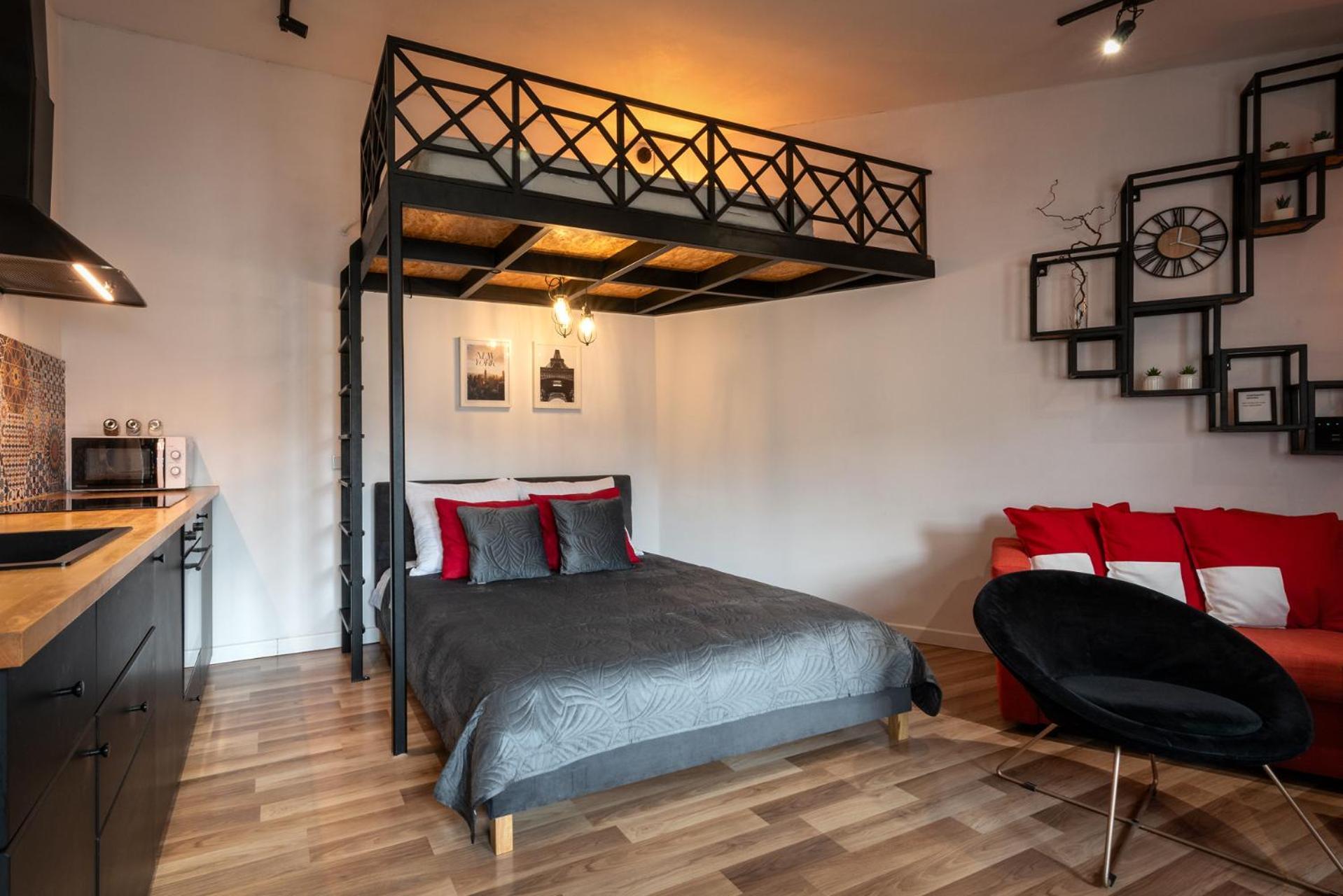 Modern Apartment Arizona Studio Old Town Dietla Balcony Krakow Exterior photo